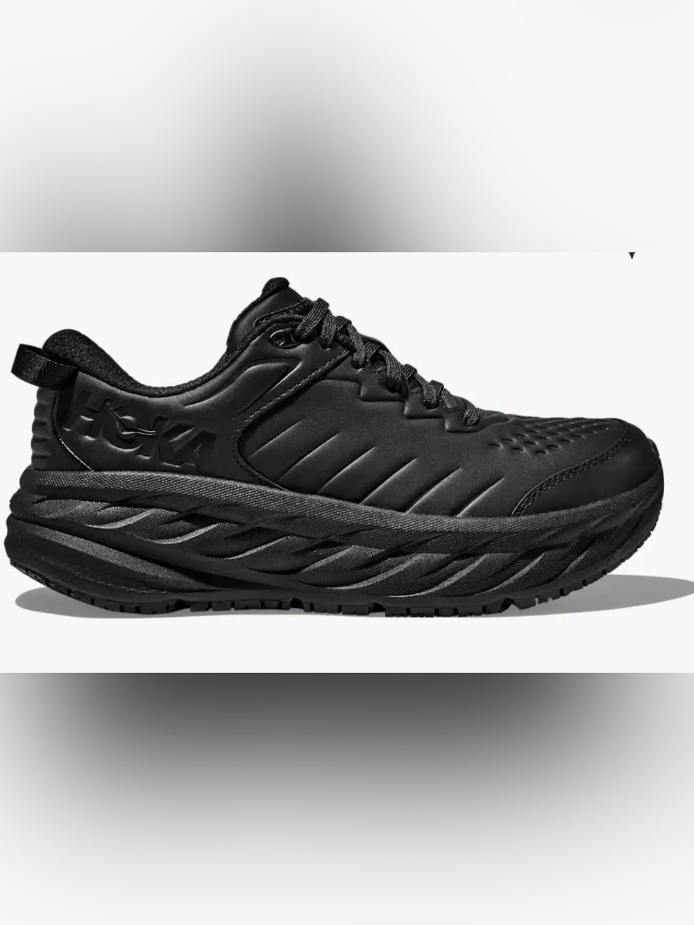 MEN'S HOKA BONDI SR SLIP-RESISTANT SNEAKERS sz 10